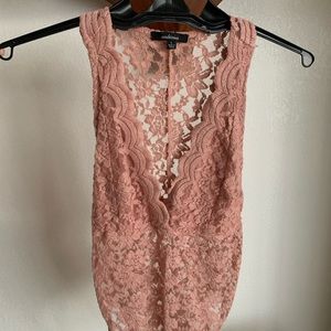 🎀💫Ambiance Nude Lace Body Suit 💫🎀